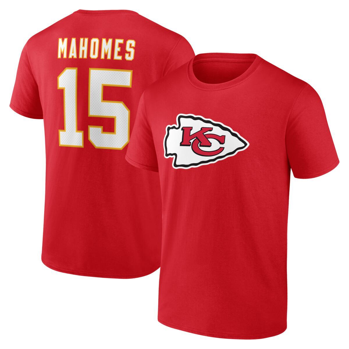 Kansas City Chiefs Patrick Showtime Mahomes #15 Player Icon Shirt