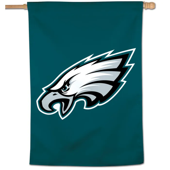 Philadelphia Eagles Midnight Green Primary Logo Vertical House Flag 28x40"