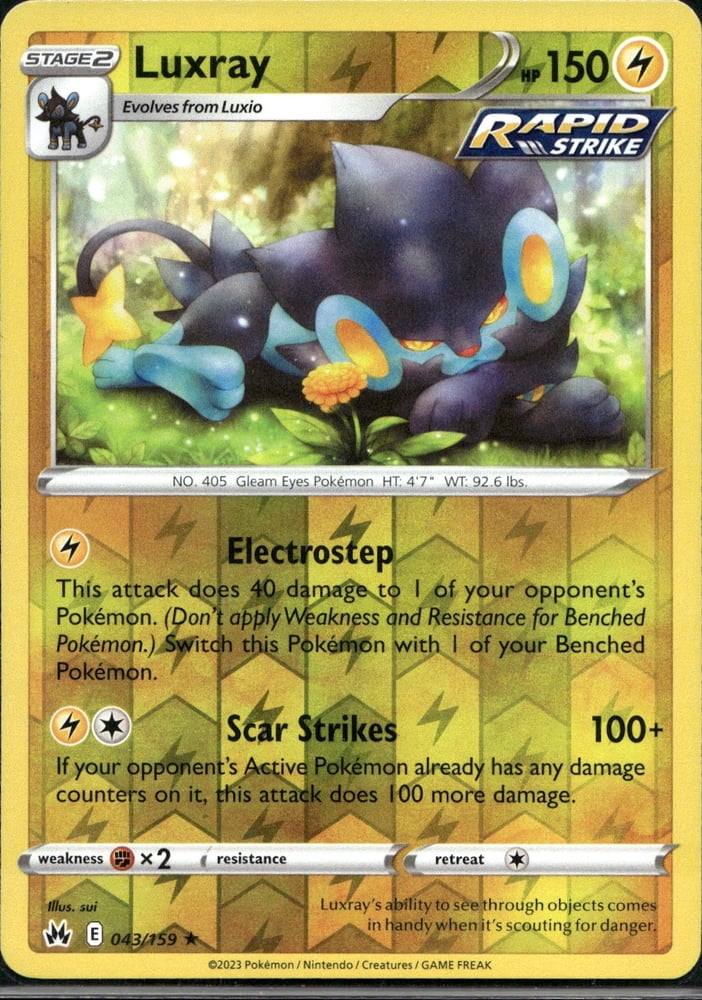 Luxray - SWSH12.5 43/159