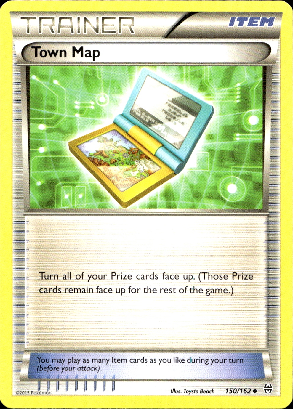 Town Map - XY8 150