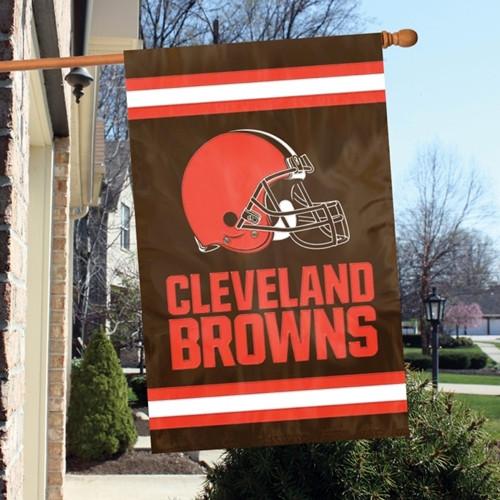 Cleveland Browns Embroidered 2-Sided Banner 28x44"