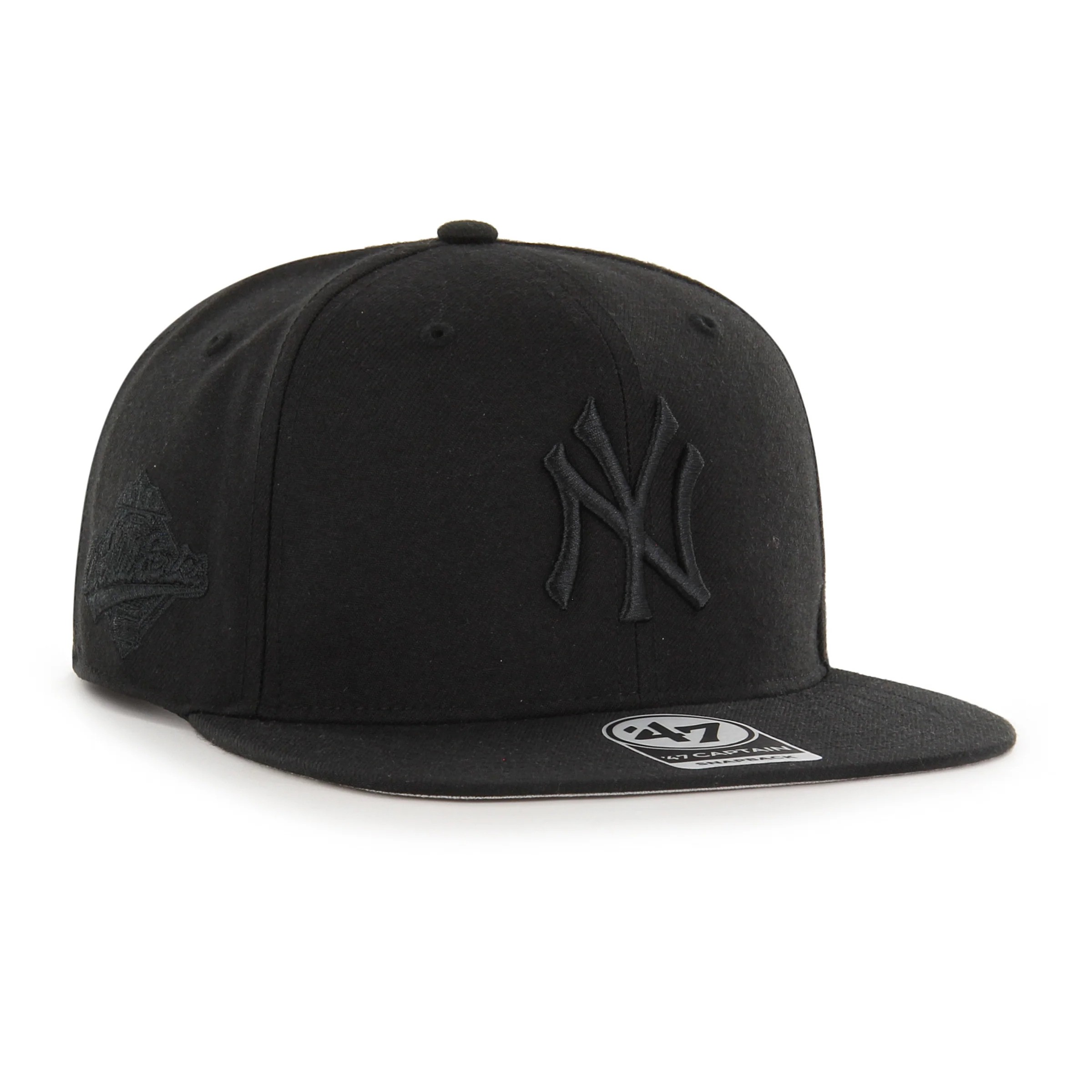 New York Yankees Blackout Sure Shot '47 Brand Snapback Hat