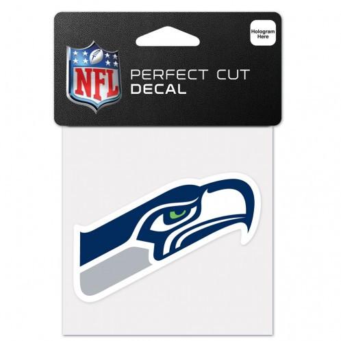 Seattle Seahawks Perfect Cut Decal 4x4"