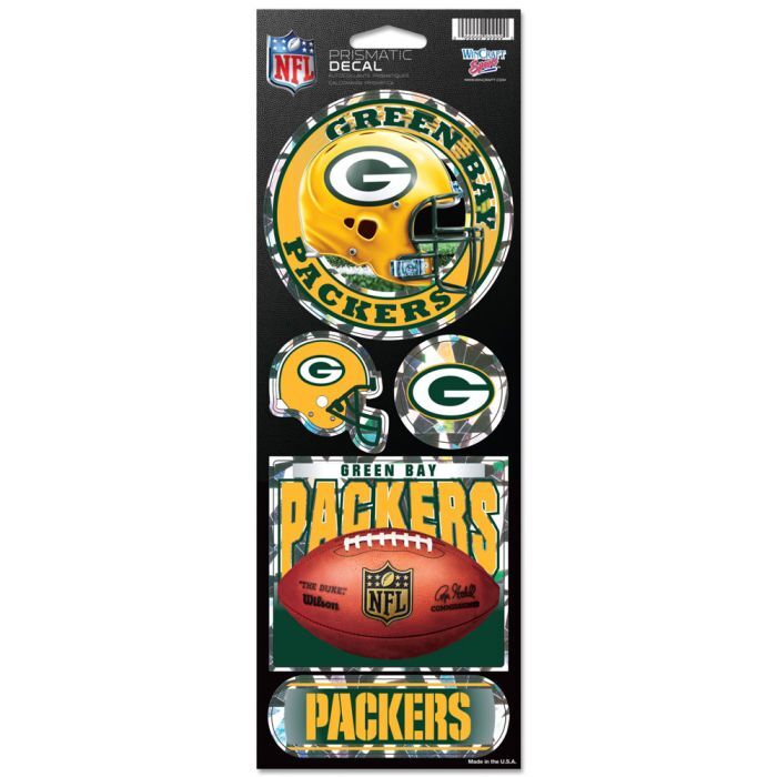 Green Bay Packers Prismatic Decals