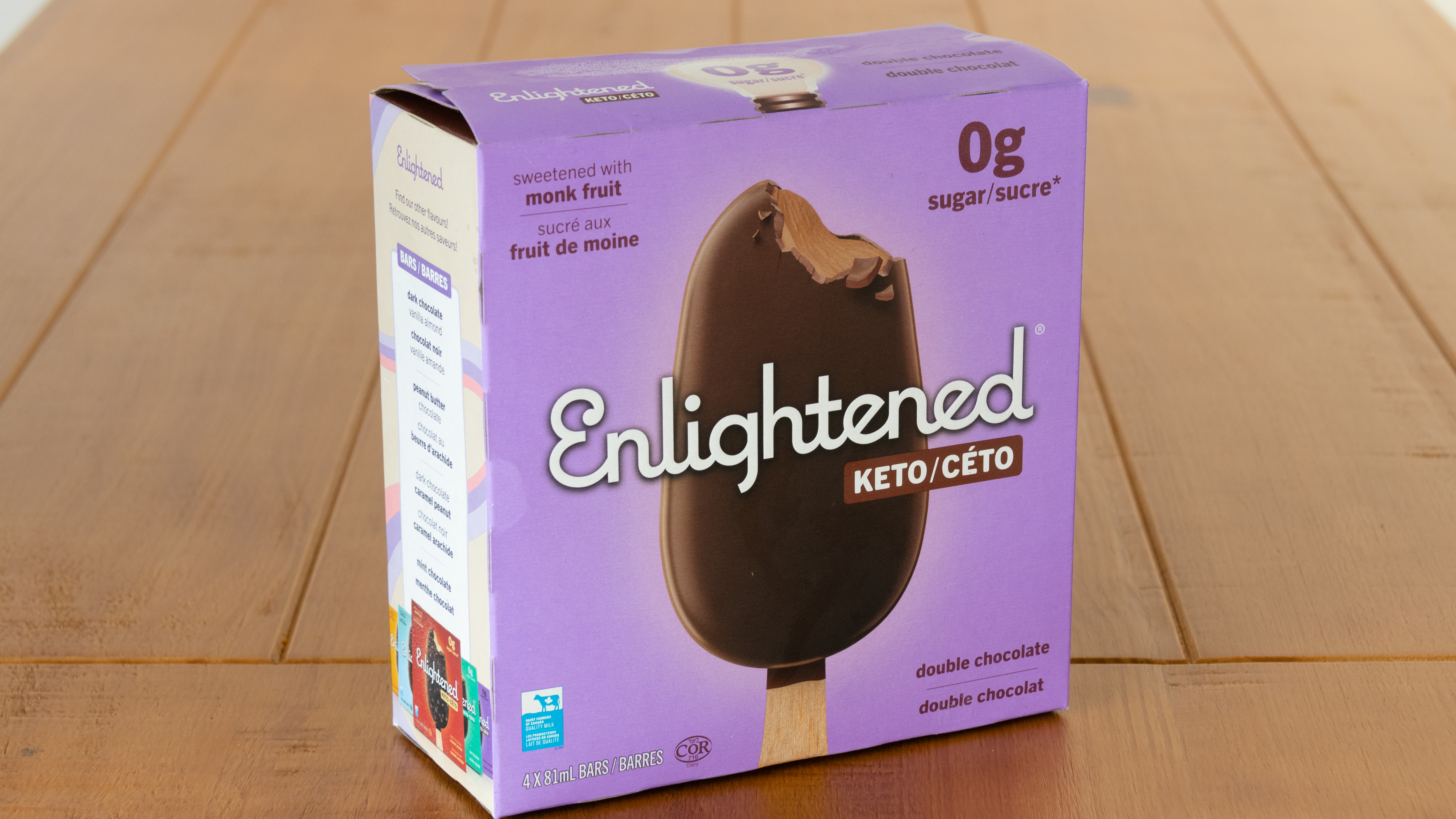 Keto Enlightened Double Chocolate Bars Enlightened (4PK)