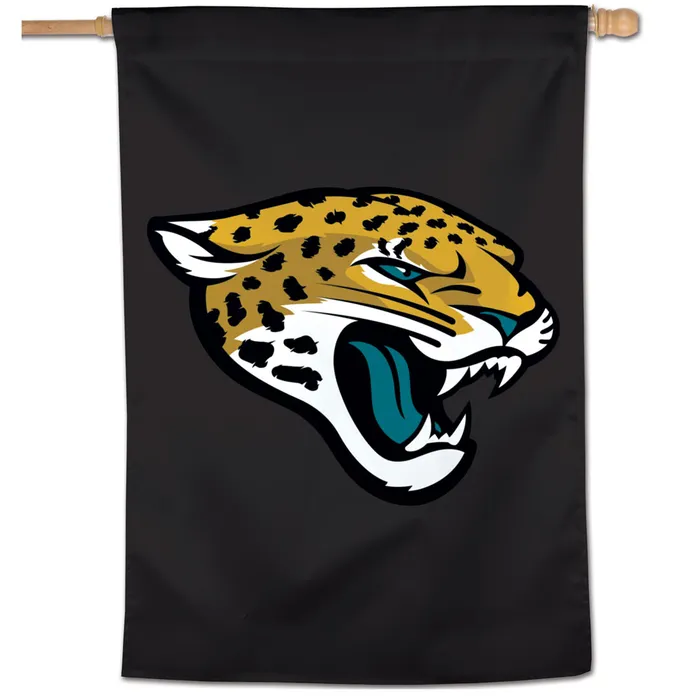 Jacksonville Jaguars Vertical House Flag 28x40"