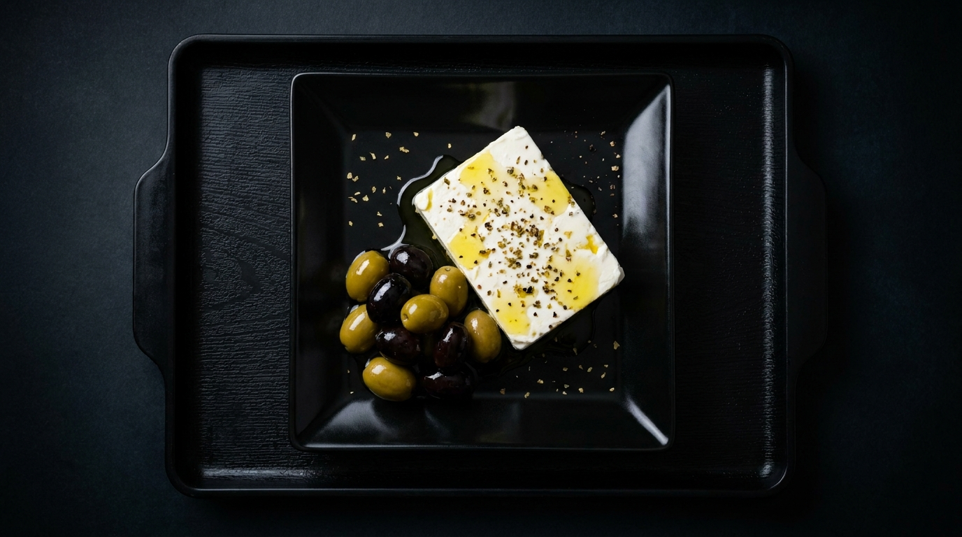Feta & Olives Plate