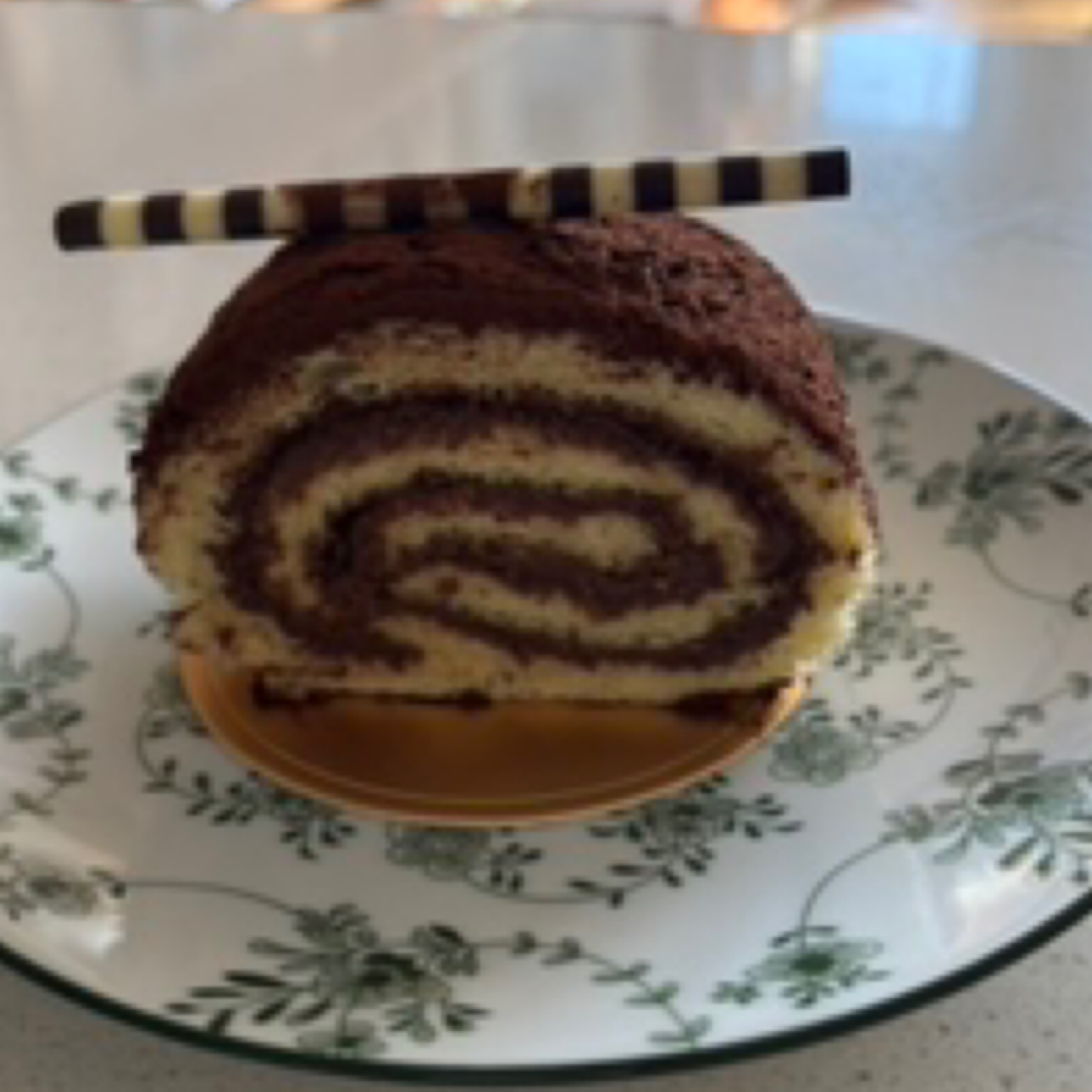 Slice of Nutella Roule