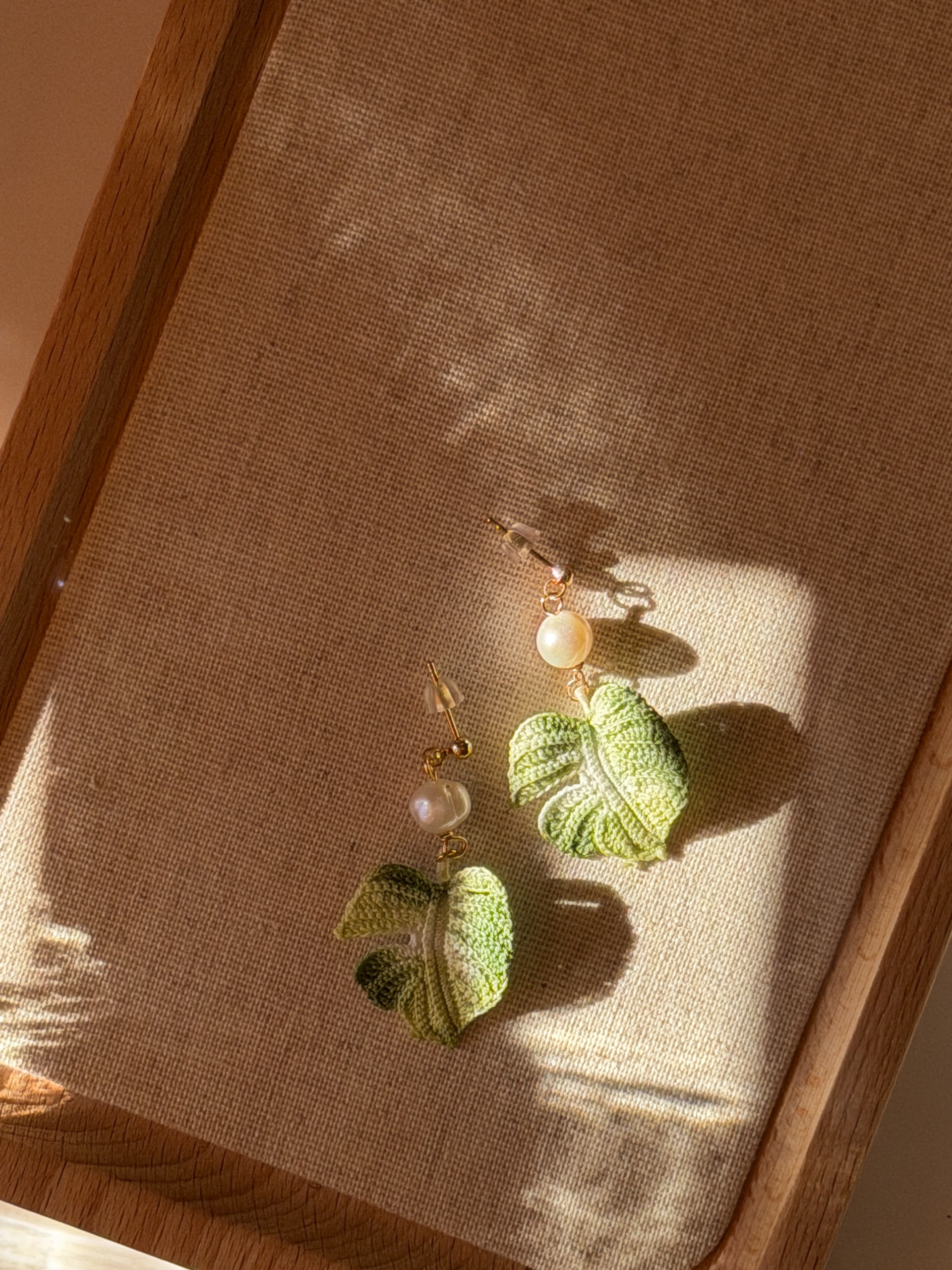 Monstera Deliciosa Earrings