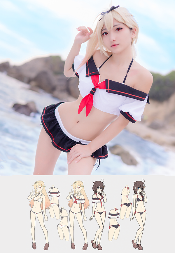 セーラー服風水着(予約制)
