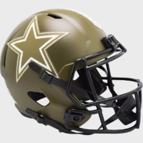 Dallas Cowboys Salute to Service Full Size Helmet