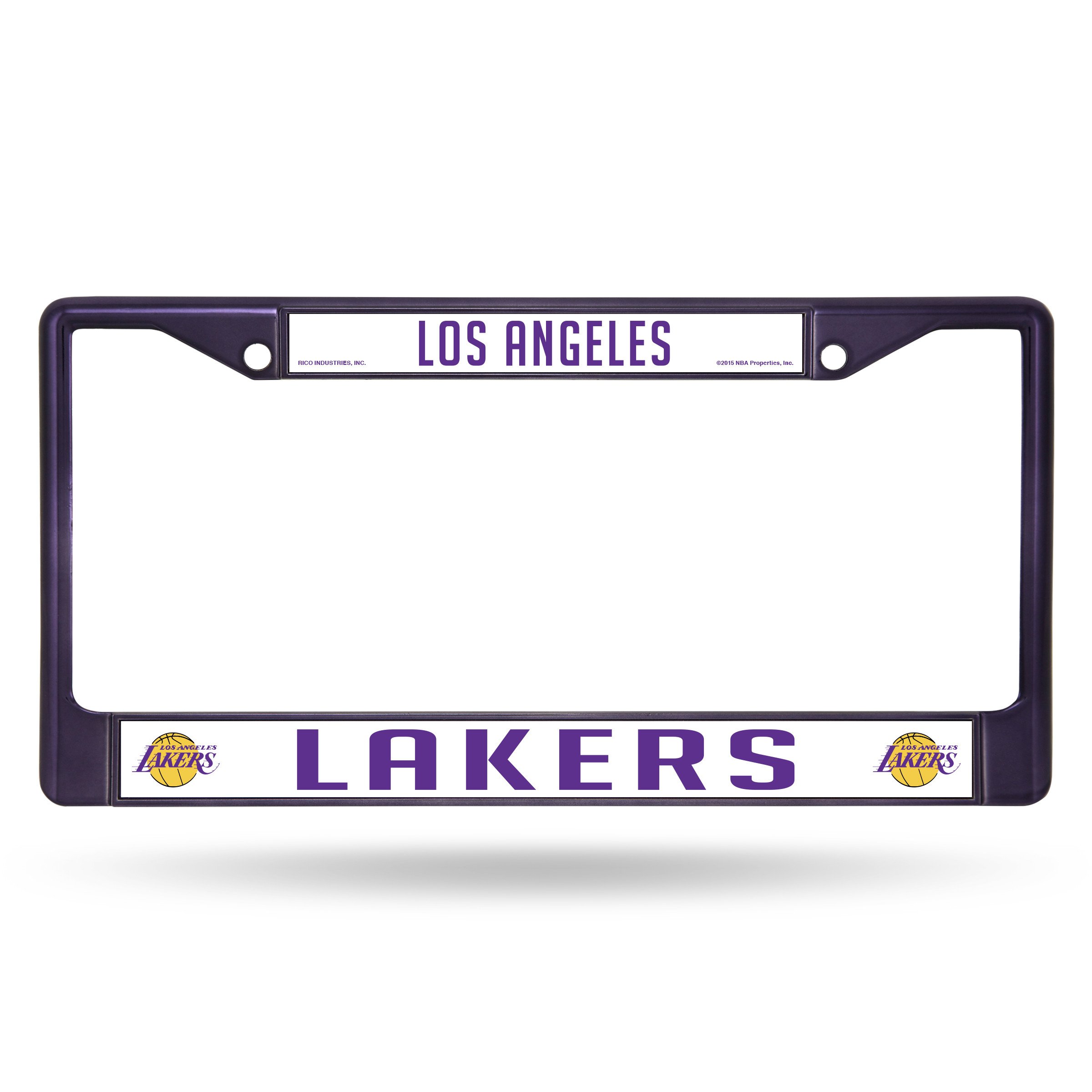 Los Angeles Lakers Purple Metal License Plate Frame