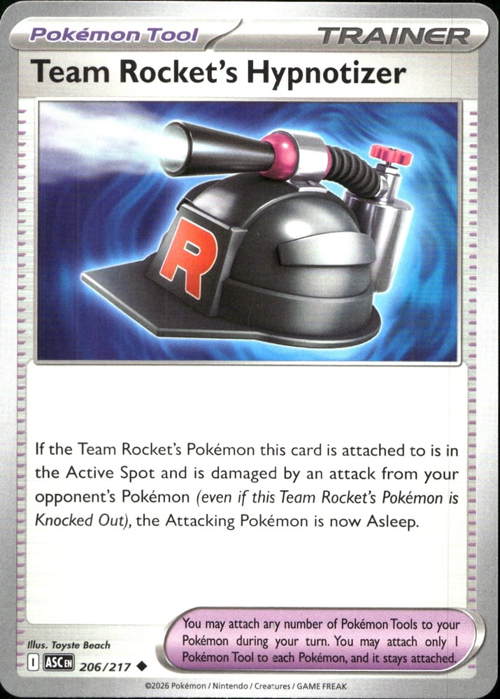 Team Rocket's Hypnotizer - ME02.5 206/217