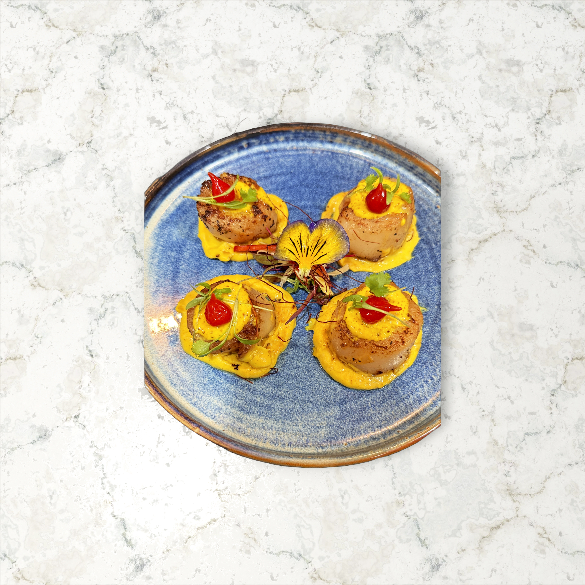 Seared Bay Scallops