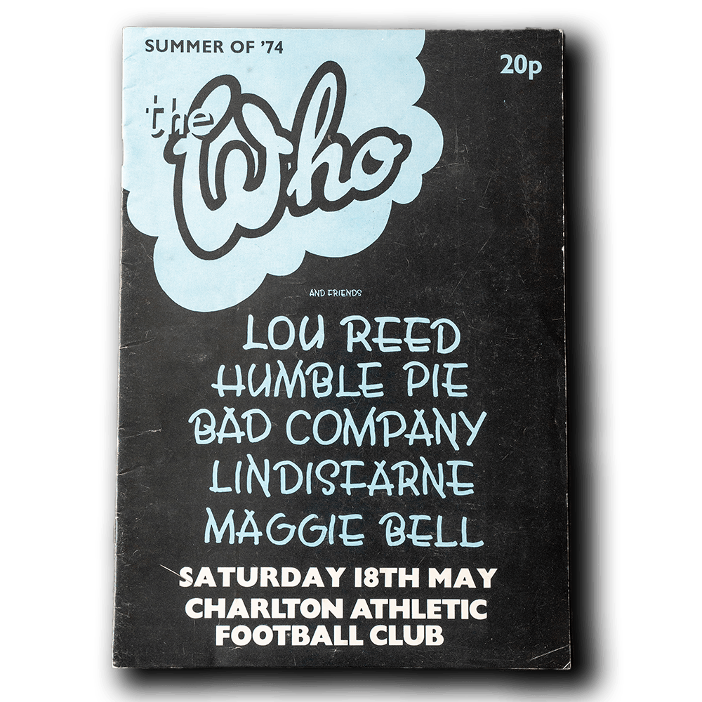 Who, The -- 1974 Concert [Program]