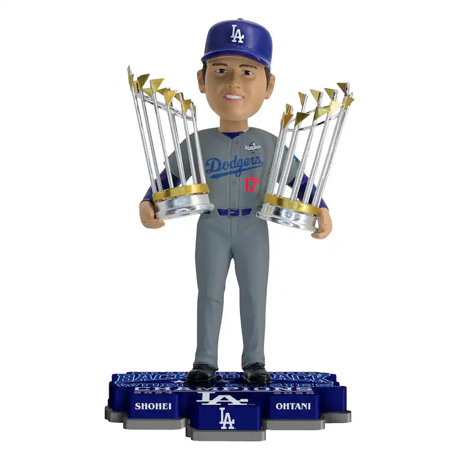 Los Angeles Dodgers Shohei Ohtani 2025 World Series Champions Bobblehead