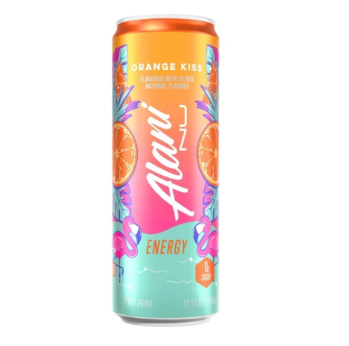 Alani Nu - Sugar Free, Low Calorie Energy Drink - Orange Kiss (12 oz)