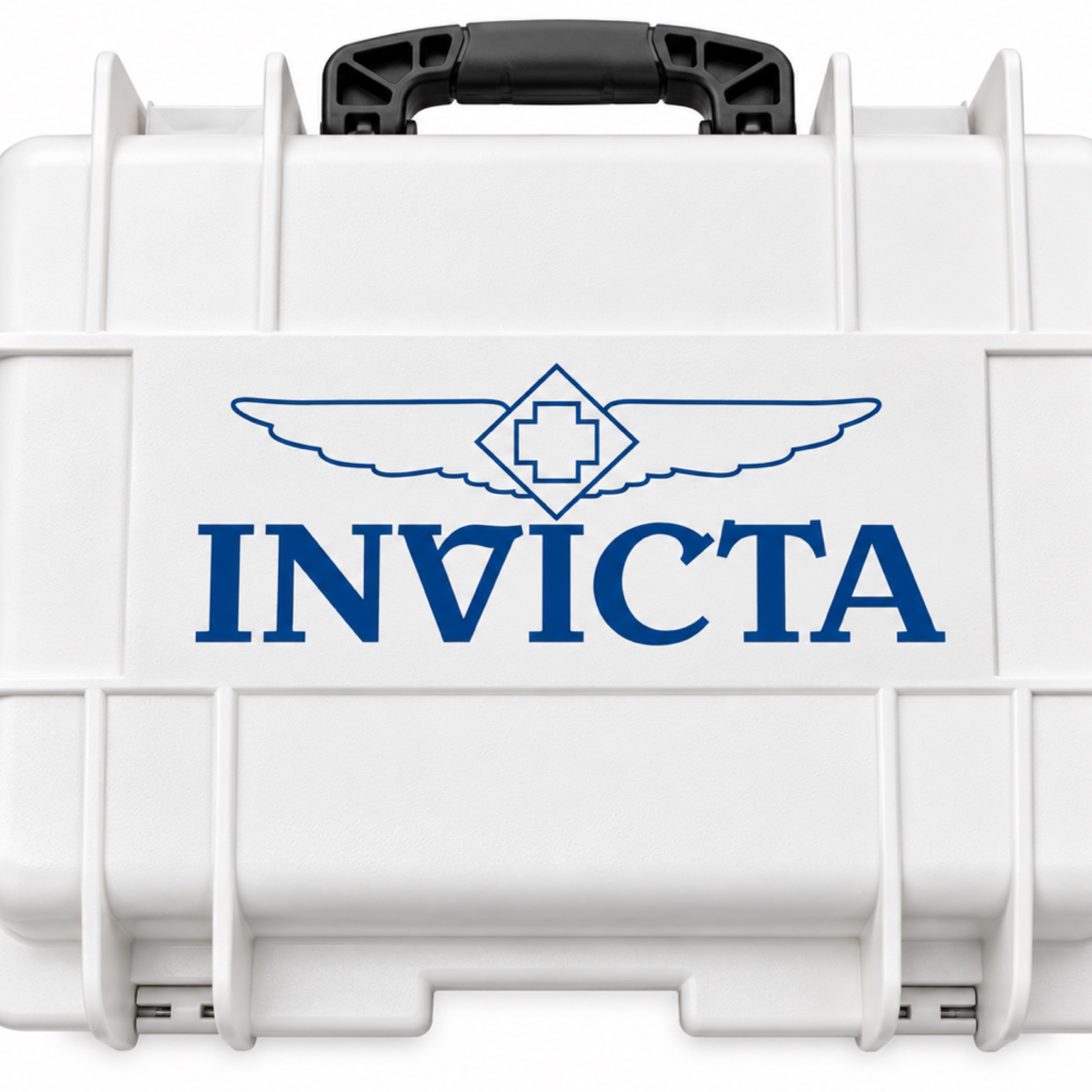 Invicta Travel 8 Slot Case (White) 