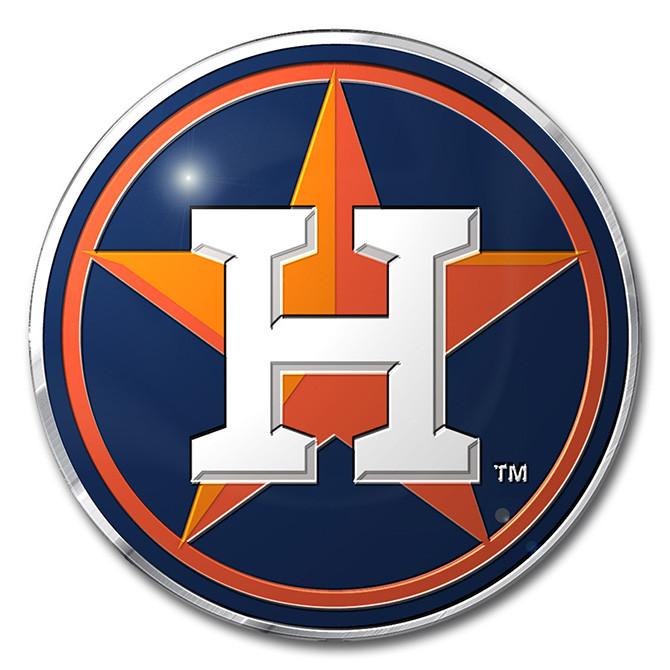 Houston Astros Color Auto Emblem