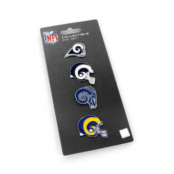 Los Angeles Rams Evolution Pin Set