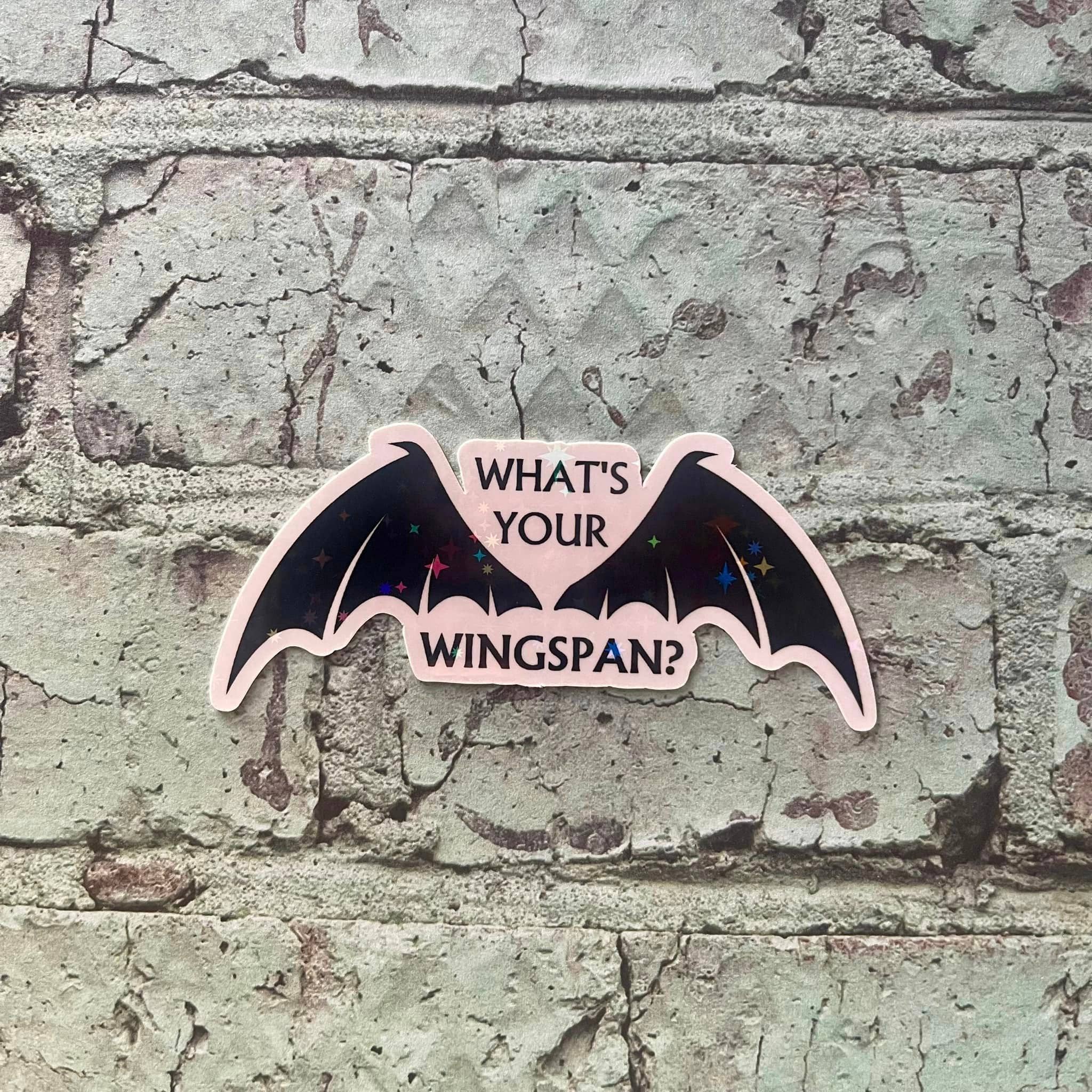 what's your wingspan sticker
