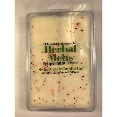 Swan Creek Candle Co. Drizzle Wax Melt: Peppermint Twist
