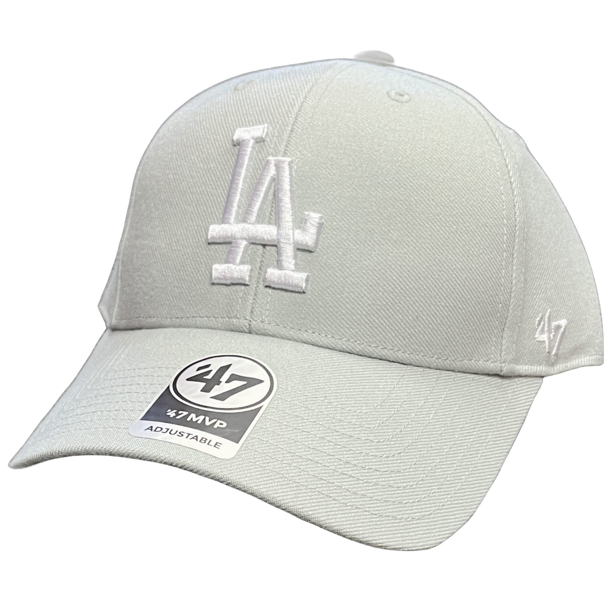 Los Angeles Dodgers Grey '47 Brand MVP Adjustable Hat