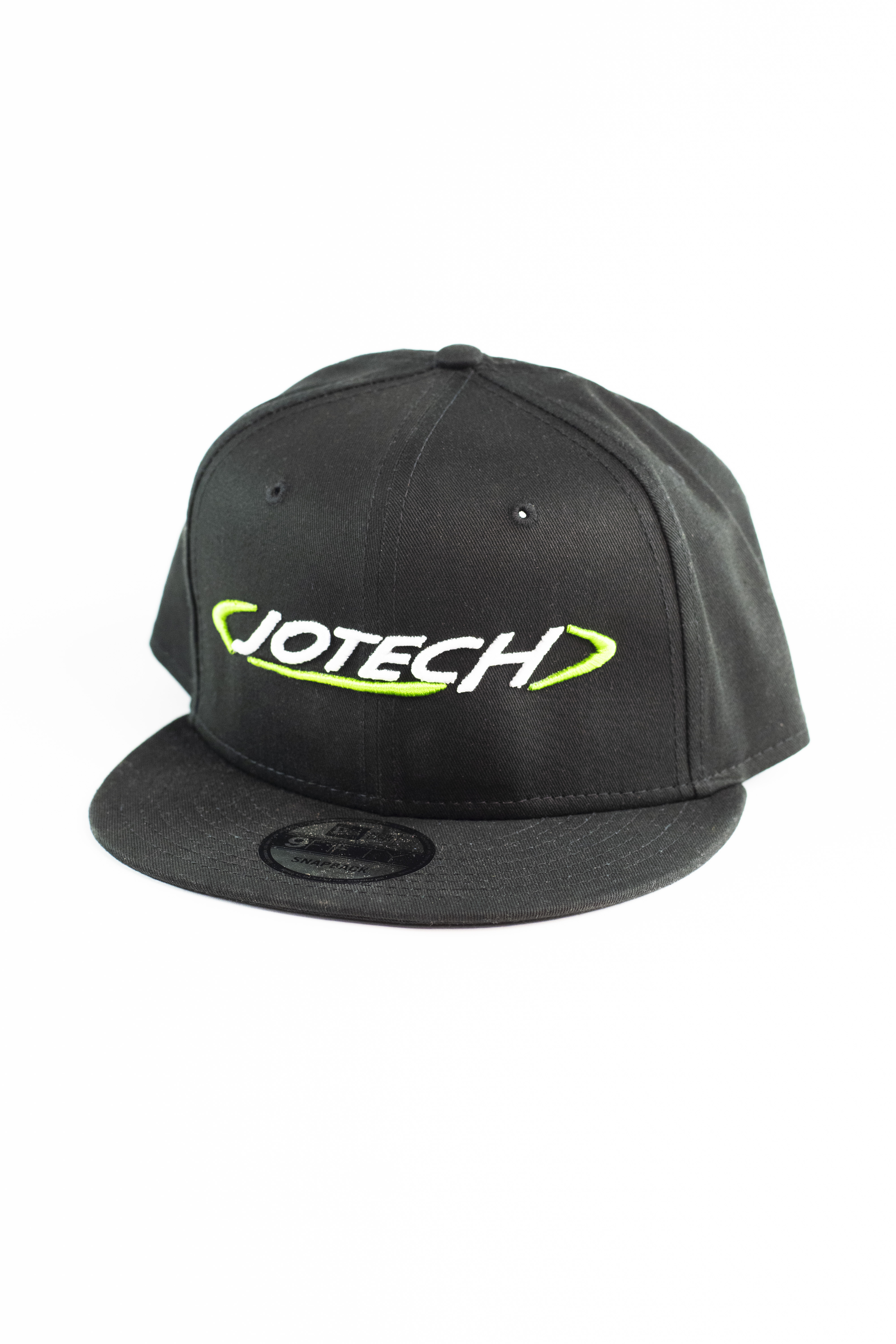 Hat - Snap Back Jotech (Black/White Jotech/Green Swoosh)