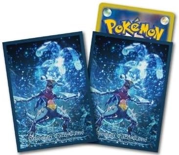 ポケモンカードゲーム デッキシールド プレミアム・グロス 水テラスタルガブリアス ポケモンカード スリーブ カードスリーブ トレーディングカード