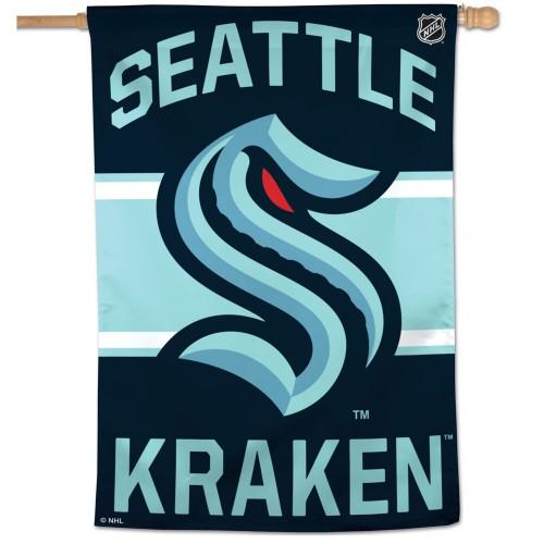 Seattle Kraken Vertical House Flag 28x40" Banner