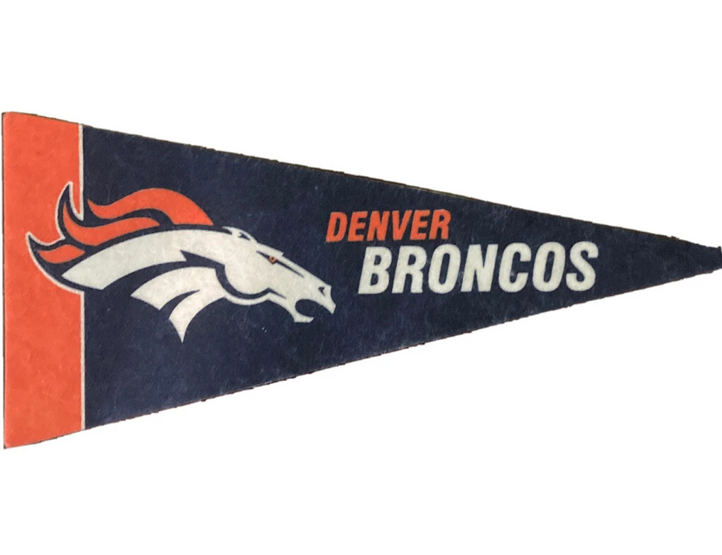 Denver Broncos 8 Piece Mini Pennants Set