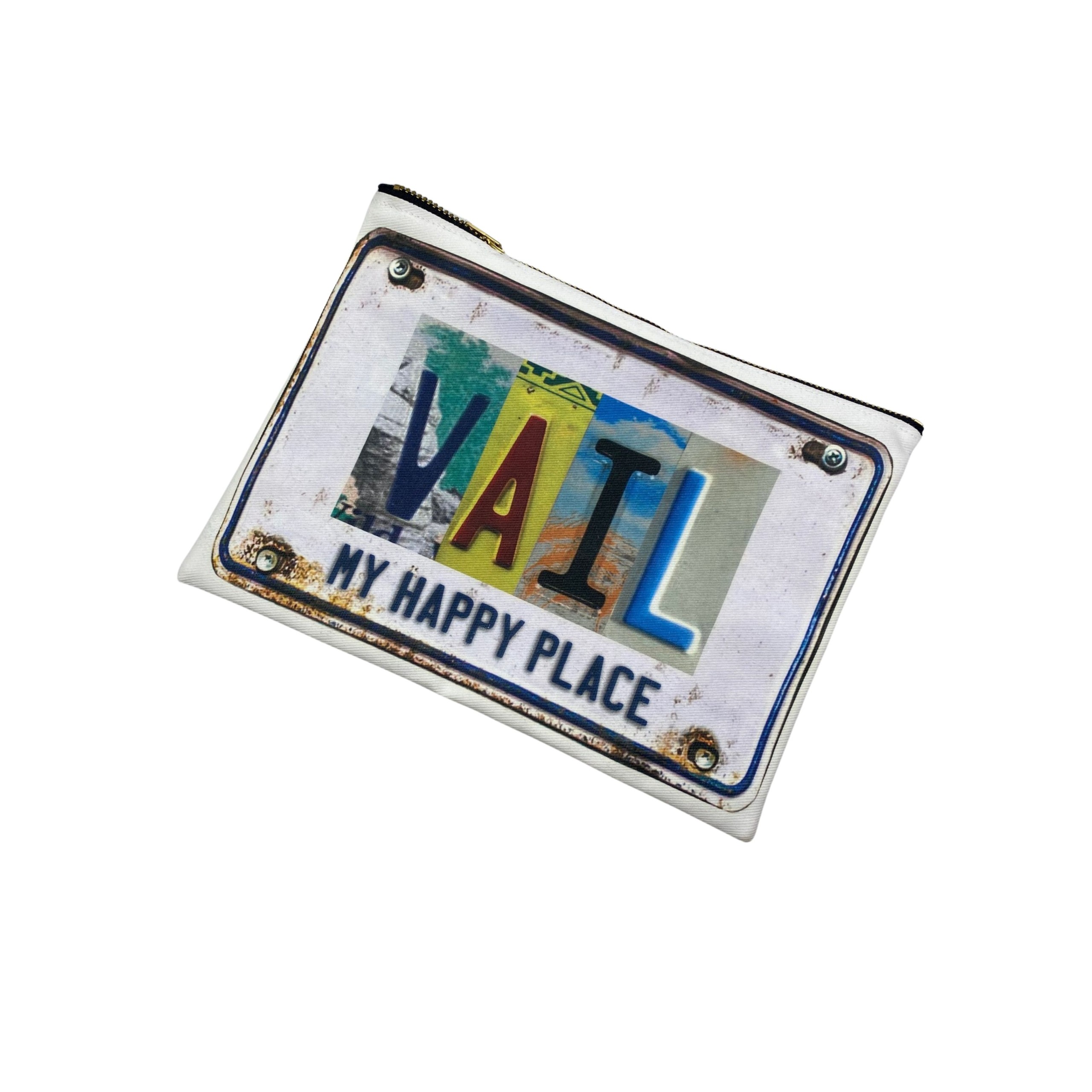 Vail Happy Place License Pouch