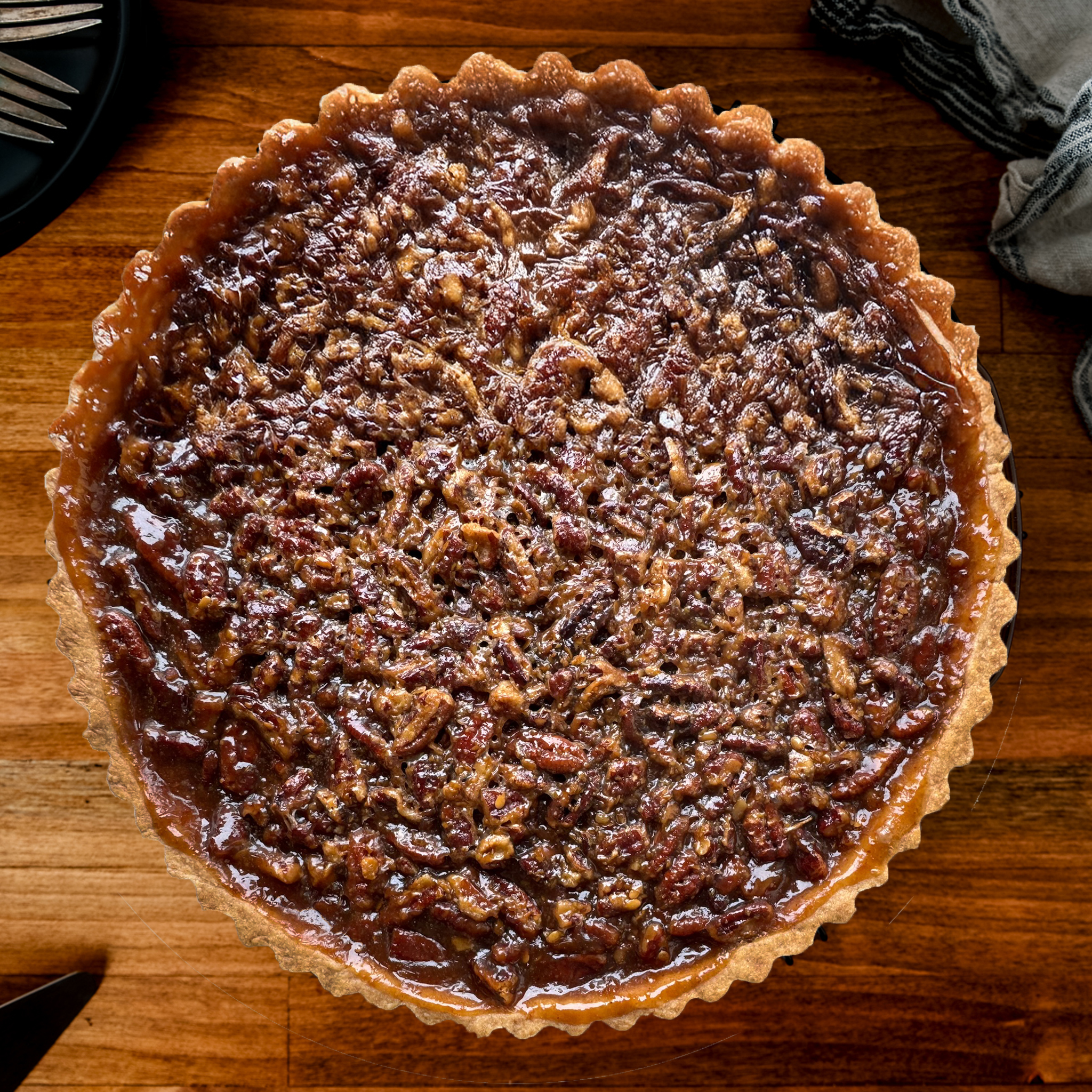 Pecan Tart (Whole) (V)
