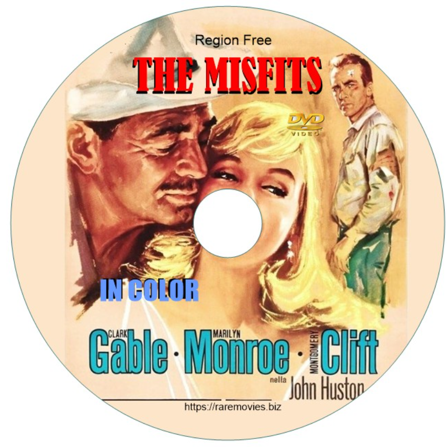The Misfits (1961) in Color DVD