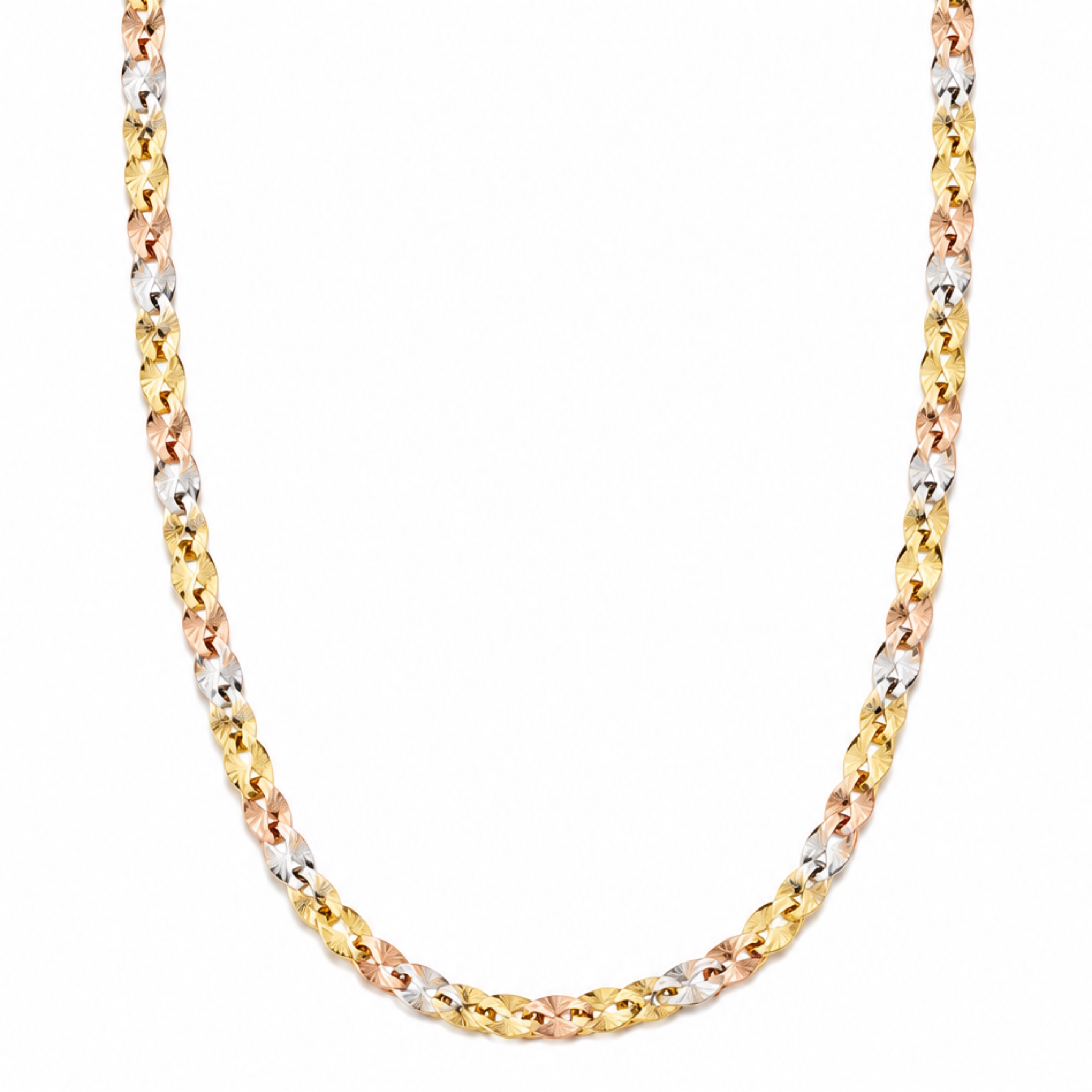 22” 3 Tone Necklace 