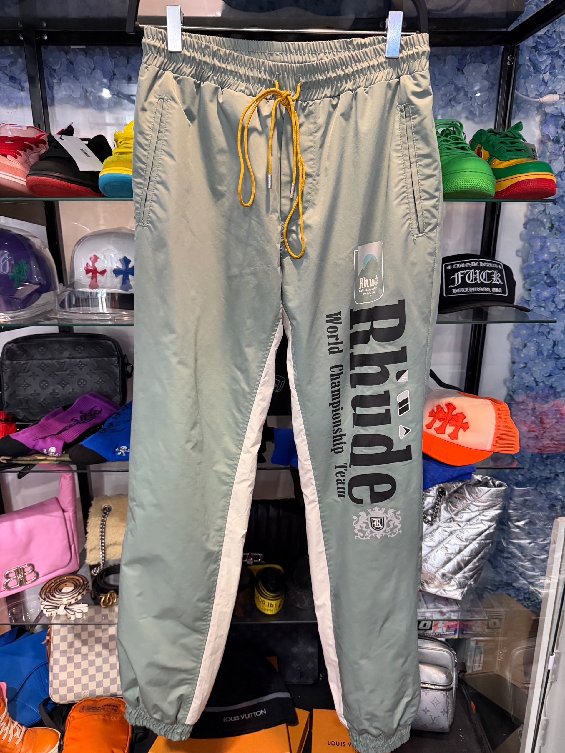 Rhude Senna Flight Pant 'Sage/Ivory' ( USED )