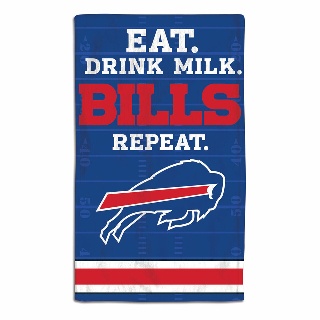 Buffalo Bills Baby Burp Cloth 10x17"