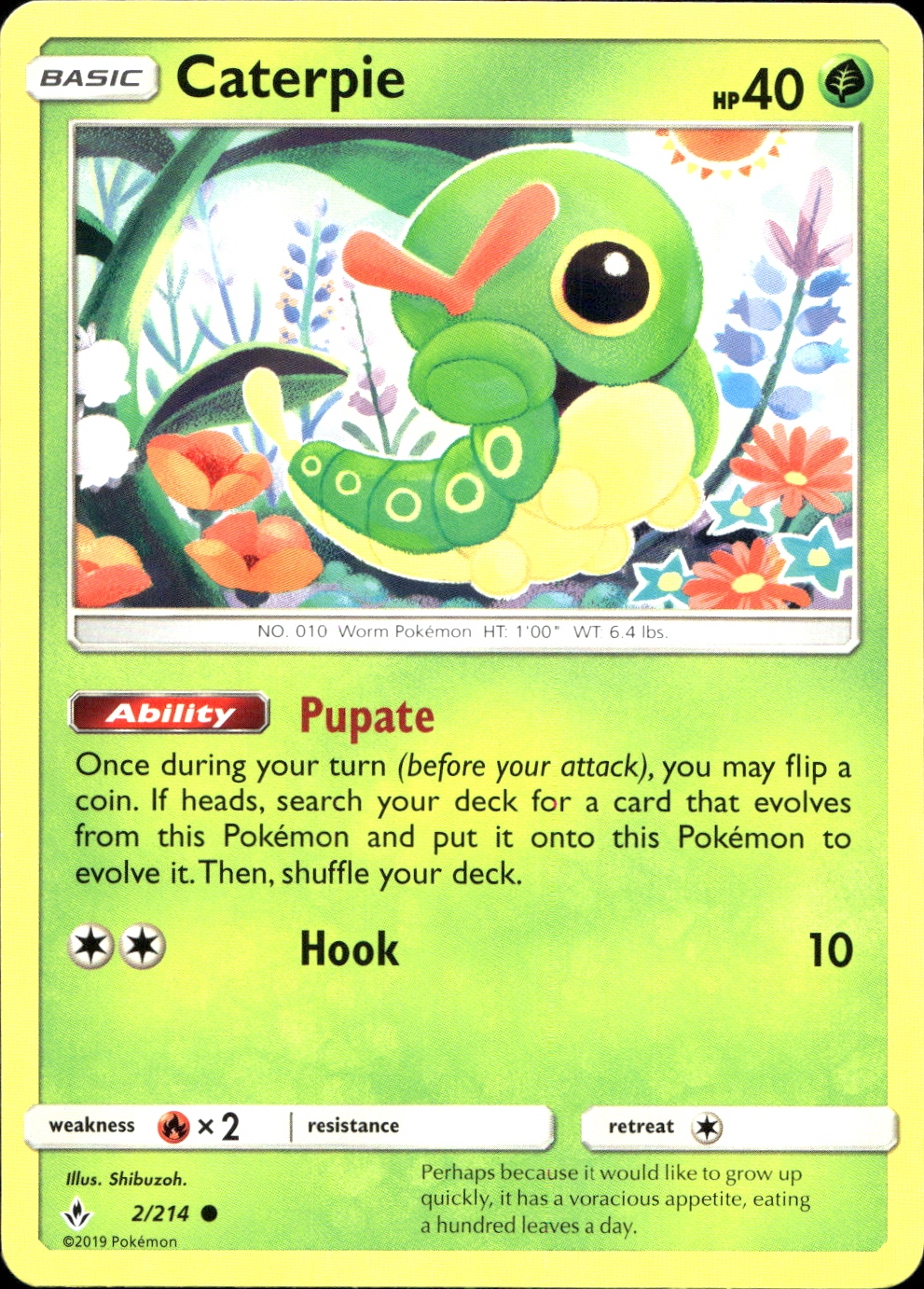 Caterpie - SM10 2