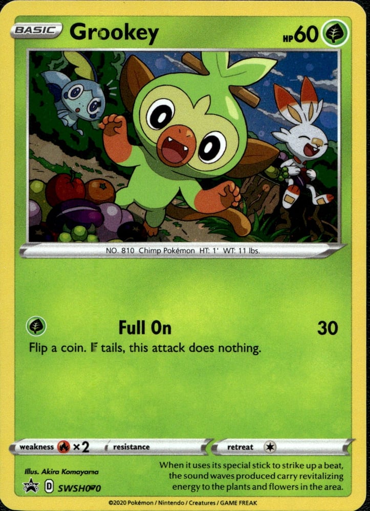 Grookey - SWSHP SWSH070/307