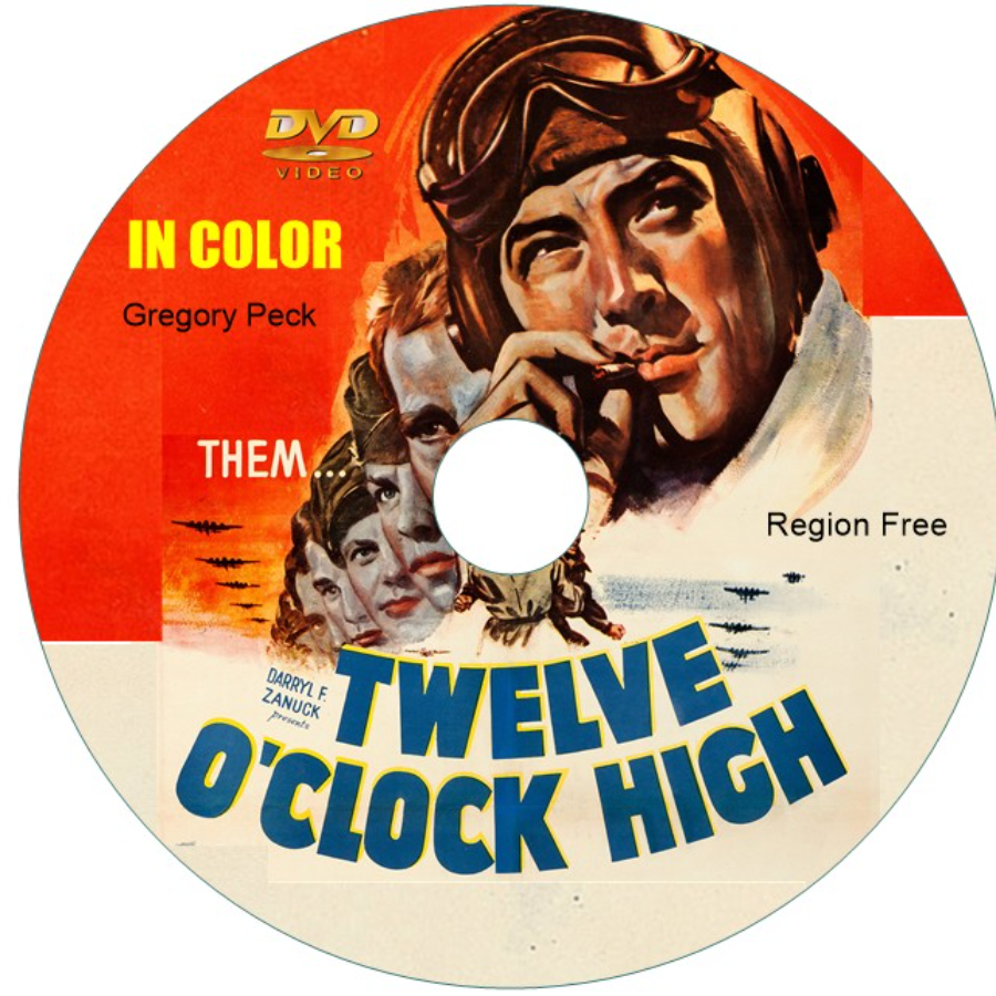 Twelve O'clock High (1949) in Color DVD