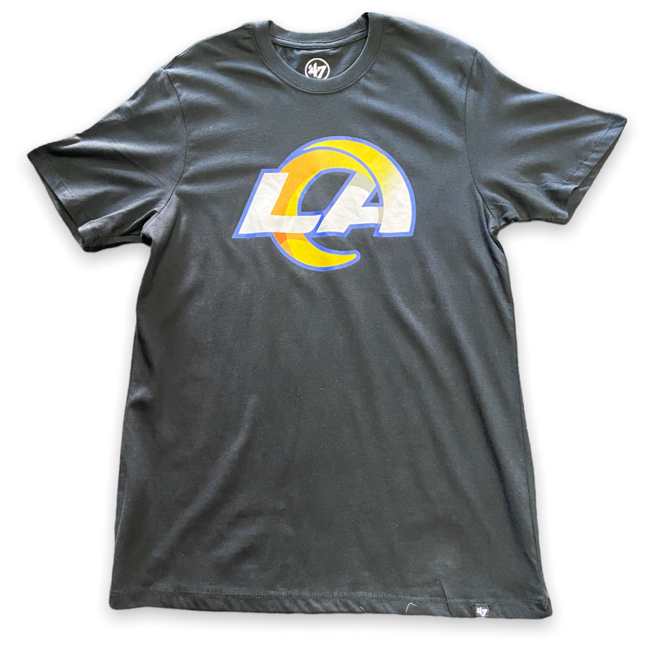 Los Angeles Rams Black '47Brand Primary Logo Shirt