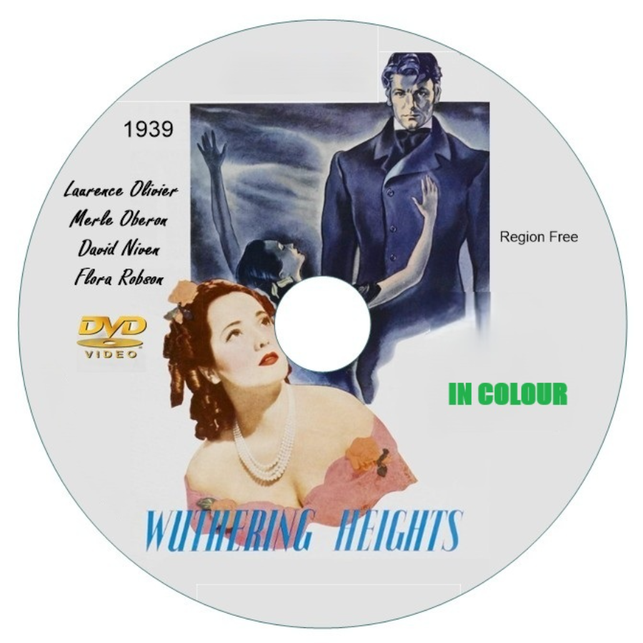 Wuthering Heights (1939) in Color DVD