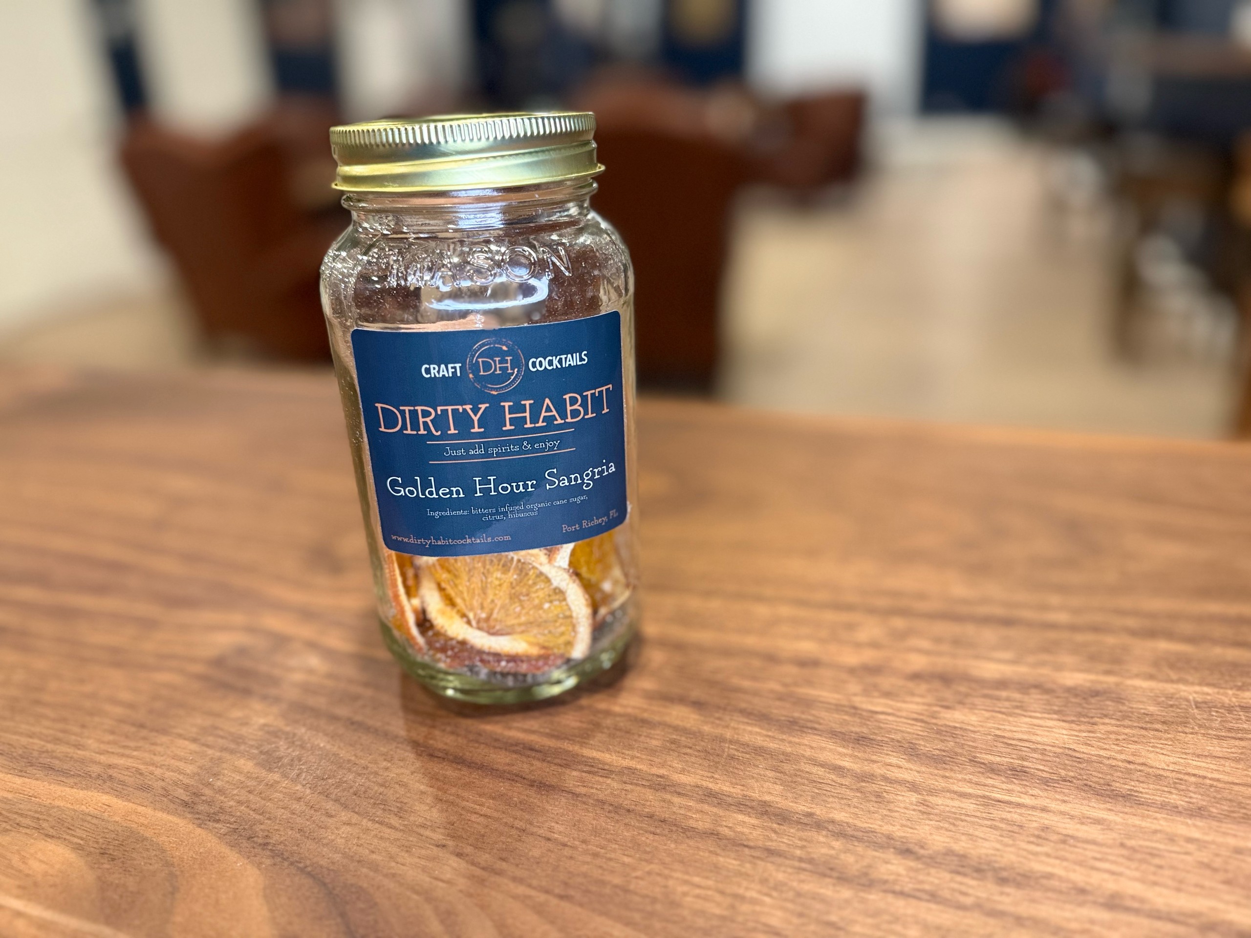 Dirty Habit Cocktails - Golden Hour Sangria