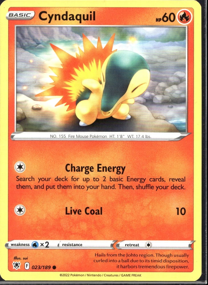 Cyndaquil - SWSH10 23/189