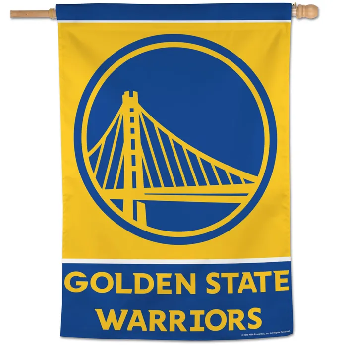 Golden State Warriors House Flag 28x40"