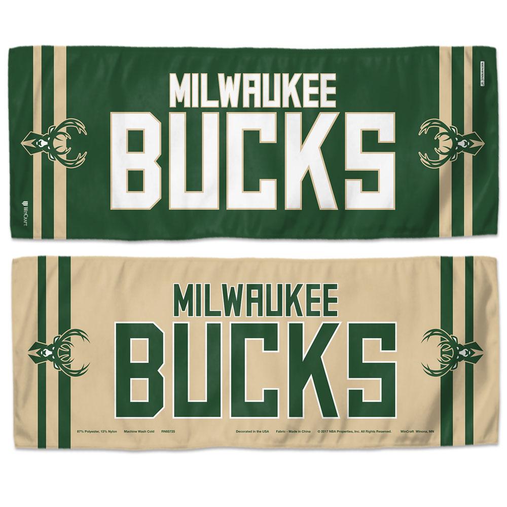 Milwaukee Bucks Cooling Towel 12x30"