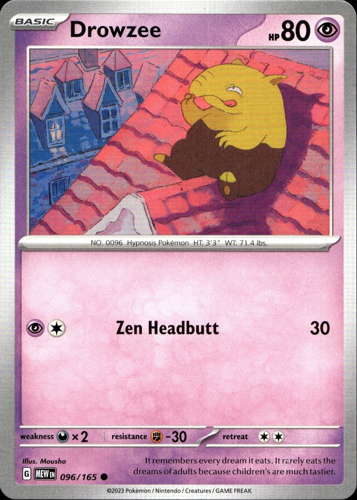 Drowzee - SV03.5 96/165