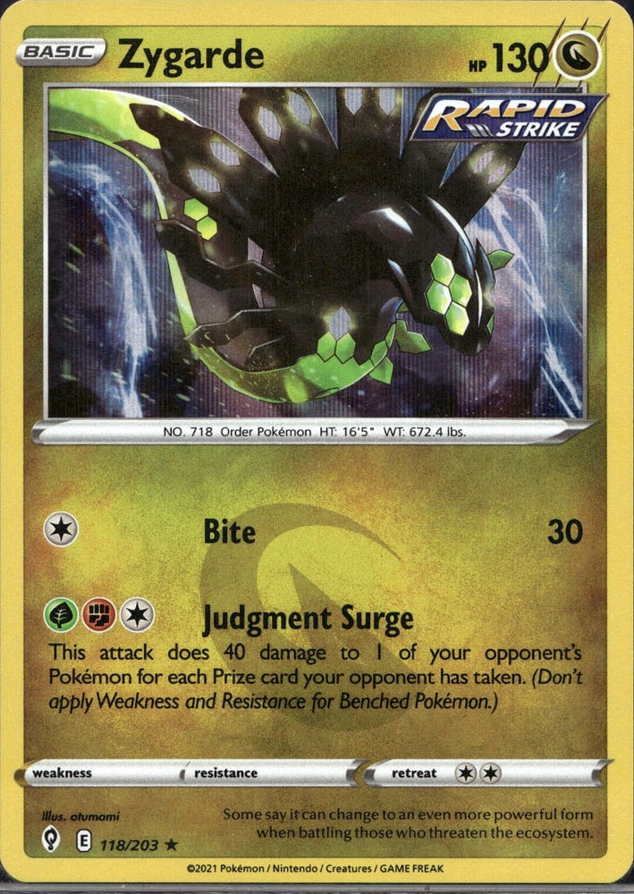 Zygarde - SWSH7 118/203