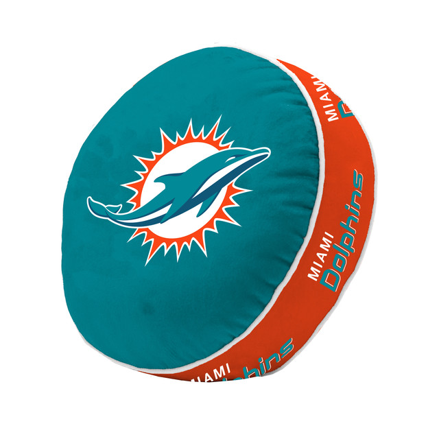 Miami Dolphins Premium Puff Pillow 16"