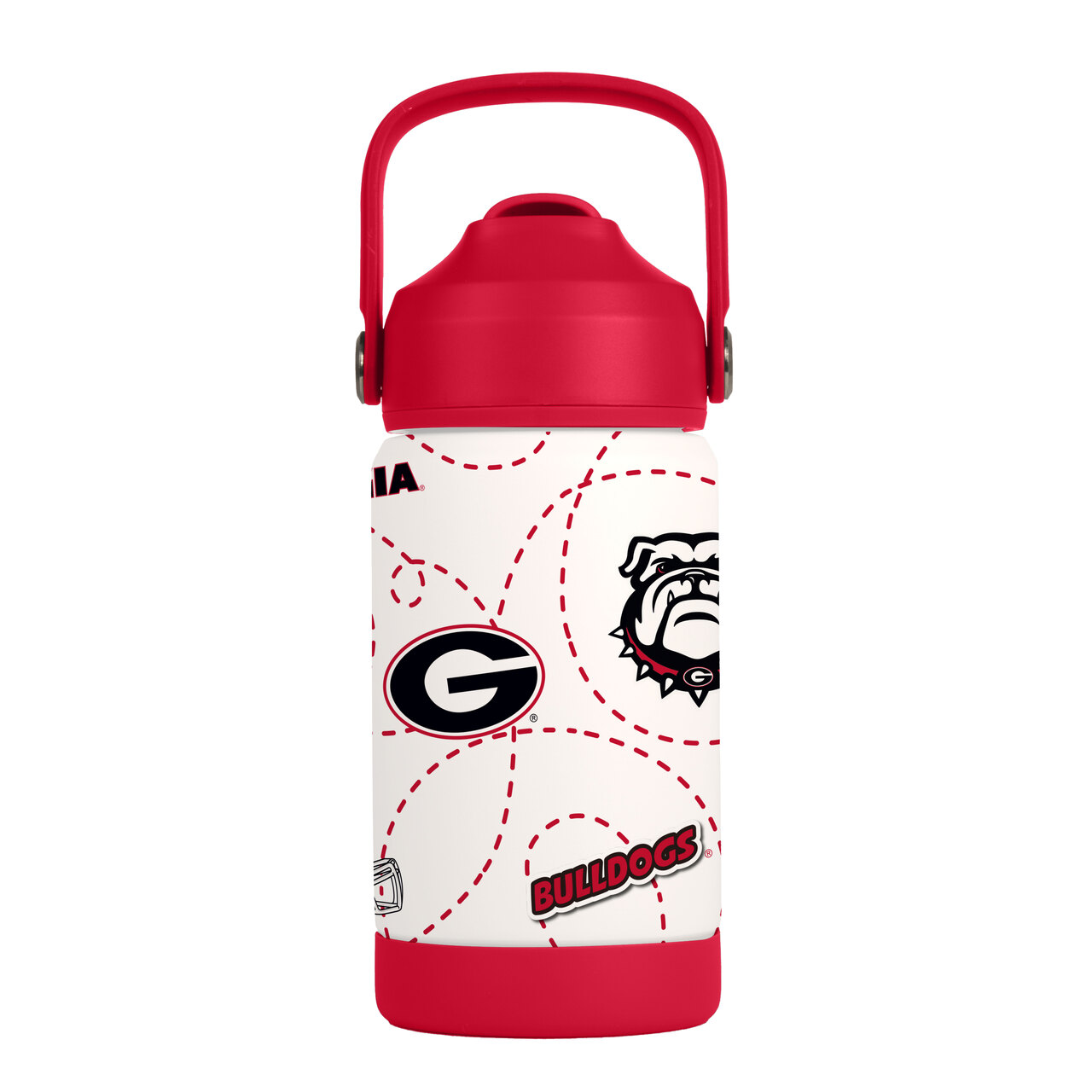 Georgia Bulldogs Kids Stainless Steel Mascot Bottle 12oz